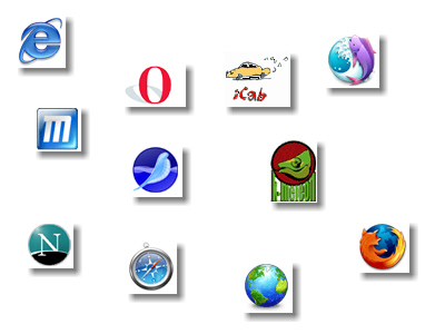 Egal welcher Browser, wir helfen Ihnen bei jedem.