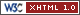 Unsere Seiten sind XHTML valide.